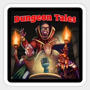 Dungeon Tales Cover Art Sticker